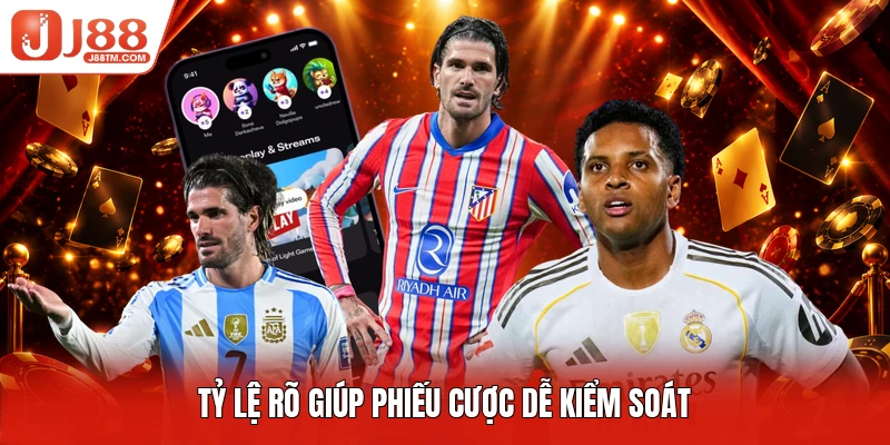 Tỷ lệ rõ giúp phiếu cược dễ kiểm soát